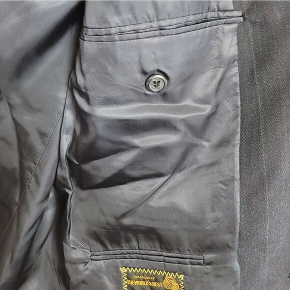 EMBASSY SQUARE 100% Wool Suit Jacket - Picture 12 of 16